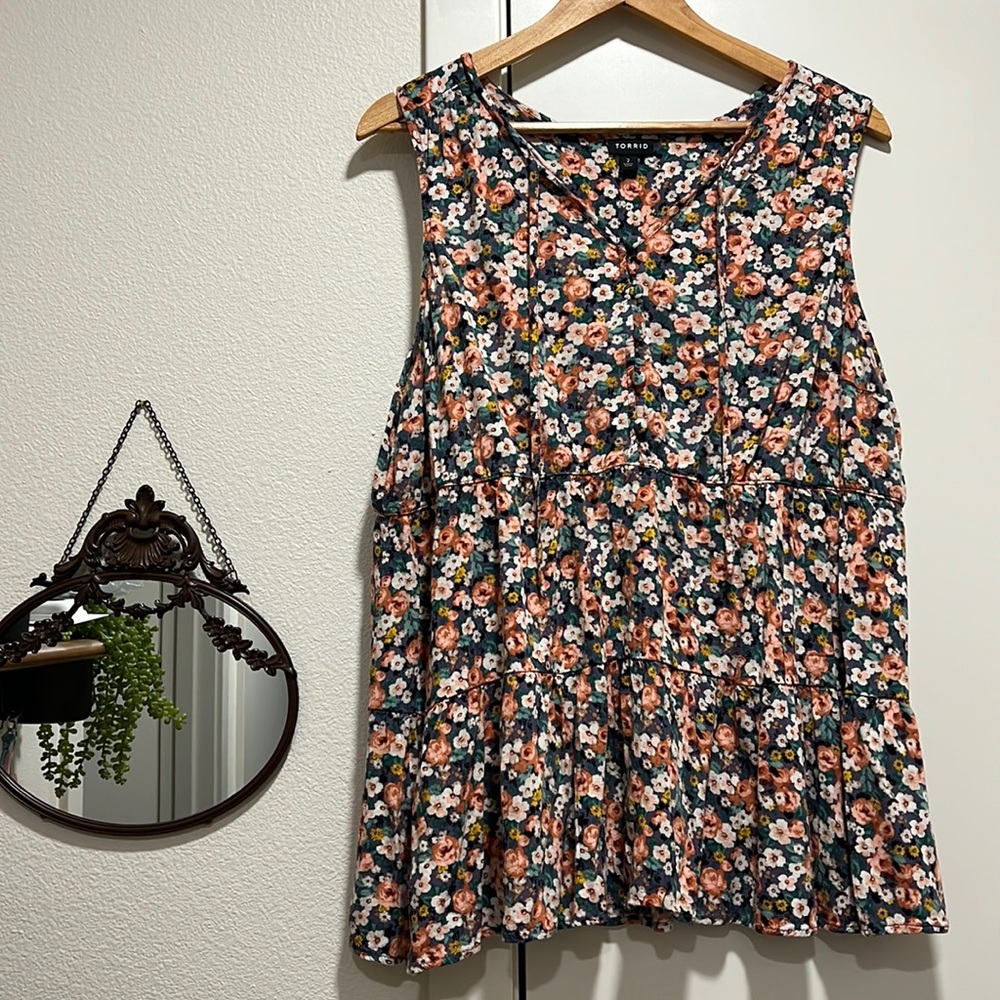 Torrid floral tank